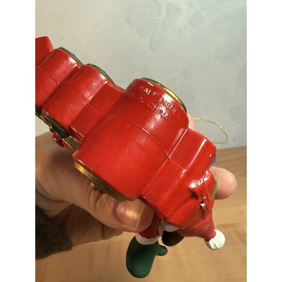 Mickey Mouse Train Christmas Ornnament Conductor Santa - Picture 7 of 8